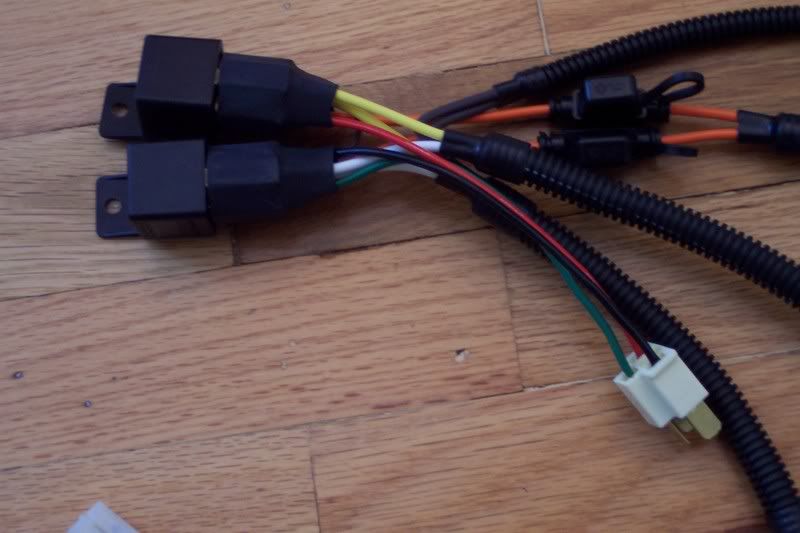 Installed headlight relay harness VW Vortex Volkswagen Forum